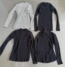 Paket 4 Ripp Langarmshirts /