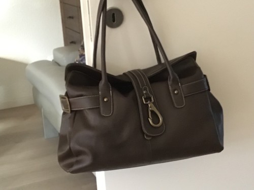 Dunkelbraune credi tasche - l.credi,