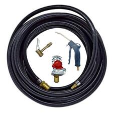 Druckluftschlauch mit Kupplungskopf rot Hebelstecker und Druckluftpistole