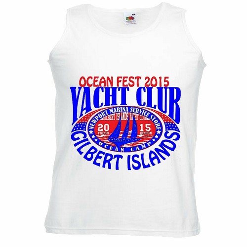 Tank top yacht club - club, anker
