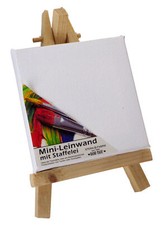 Mini Staffelei mit Keilrahmen