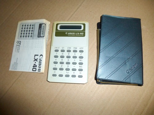 älter canon taschenrechner - Älter:,