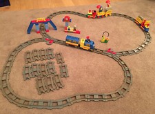 große Lego Duplo Eisenbahn (3775, 5608, 2735, 2734, 5606)