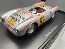 Modellautos 1:18 AUTOart Porsche 550 Spyder Panamericana 1954 #55 mit OVP