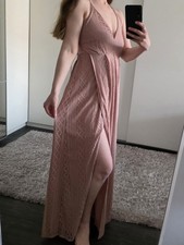 Maxikleid Damen S 36 Altrosa