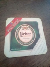 Bierdeckel Licher Bier Lich Wunschdeckel HR3 Hessen Rundfunk Gewinnspiel