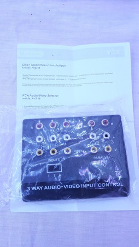 Avs cinch audio video - cinch, /