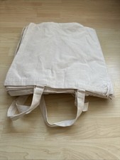 Baumwolltasche 38x42cm - Jutebeutel Groß - Stoffbeutel Unbedruckt