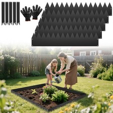 Rasenkante mit Spitzen