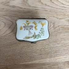 Limoges Porzellan Schmuck Dose