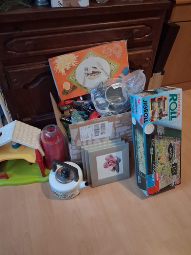 Konvolut trödel kiste voller - ,