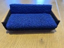 Sofa, Couch, Ausklappsofa für Puppenhaus DDR, Puppenstube