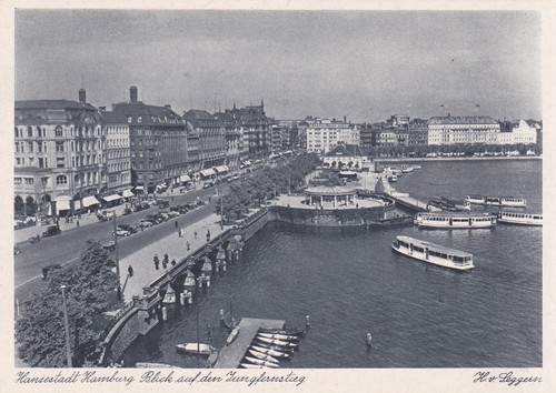 Deutsches reich hamburg - ak, deutsches-reich