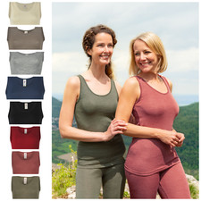 Engel Damen Achselhemd Wolle