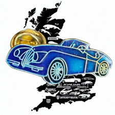 Sammler Pin - KFZ/AUTO - Jaguar "XK 120 Roadster" - Top-Zustand