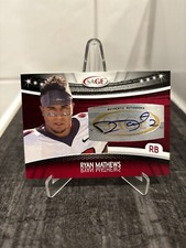 NFL Trading Card Rookie Ryan Mathews Auto 2010 Sage LA Chargers Football