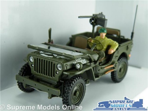 Willys jeep modellauto - modellauto, 1:43