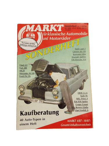 Oldtimer markt sonderheft - markt,