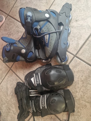 Skate mit schutzset - gr.40,