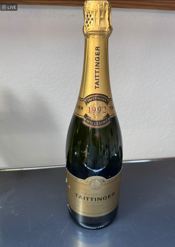 Champagner taittinger 1992 - champagner,