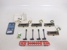 Märklin H0 AC 4x Entkuppler M-Gleis mit 5113 Lichtmast sehr gut+1x OVP #EH212-1