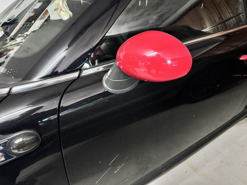 Spiegelkappen glanz rot - im,