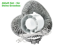 Abluft Set 125 mm leise