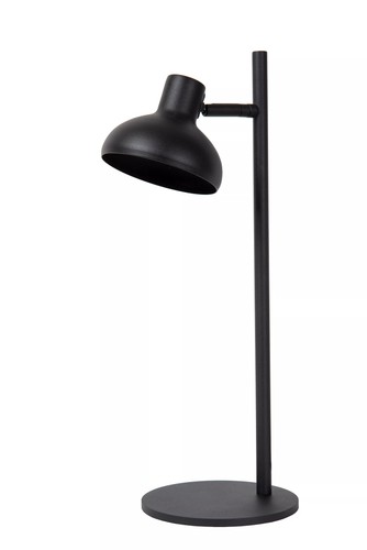 Tischlampe schwarz metall gu10 - metall,