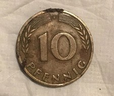 Münze pfennig 1950 f - 10,
