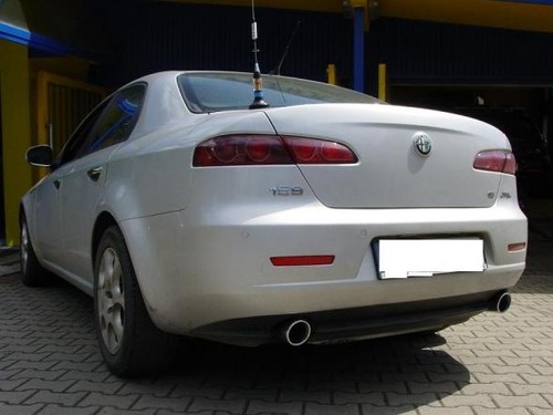 Ulter duplex sportauspuff alfa - duplex,