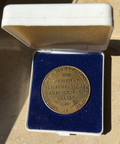 Medaille münze bergwerk - münze,