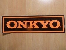 Aufkleber 80er vintage onkyo - -,