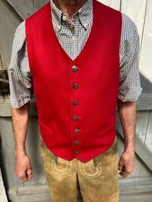 Wimmer Mode & Tracht Salzburg Loden Gilet Trachten Weste zu Hemd Lederhose Jacke