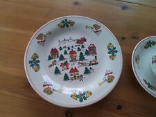 Weihnachtliches Kaffeeservice, 16 teilig 