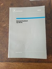 Werkstatthandbuch Mercedes 300 SL & SL-Roadster W198, original Mercedes Druck