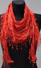 Glanz Seide Dreiecktuch