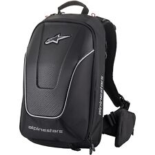 Alpinestars Charger Pro Motorrad Rucksack mit Motorrad Helm Fach und Protektor 