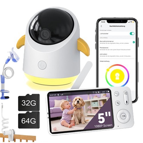 Babyphone mit kamera drahtlose - kamera,