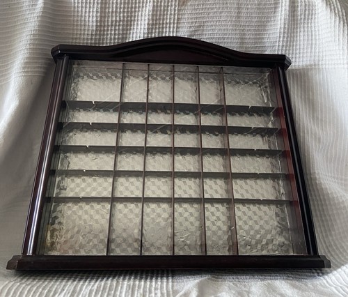 Setzkasten holz sammlervitrine - setzkasten,