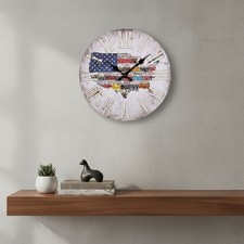 Uhr Dekouhr Shabby Chic Wand