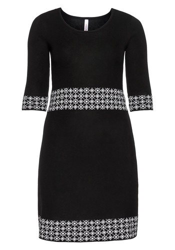 Sheego strickkleid damenkleid - sheego,