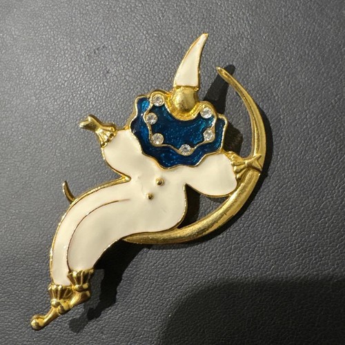 Clown brosche sternform - clown,