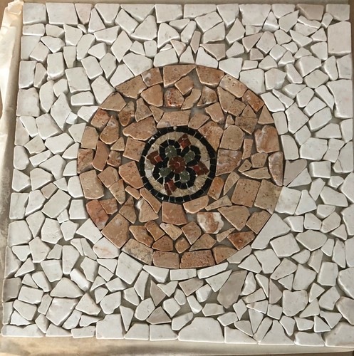 Naturstein rosone antik marmor - rosone,