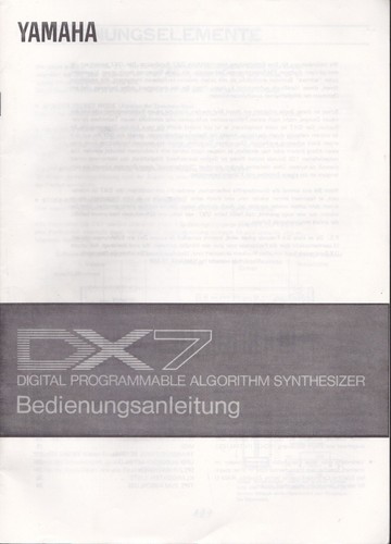 Yamaha 7 - dx,