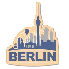 Autoaufkleber Berlin City