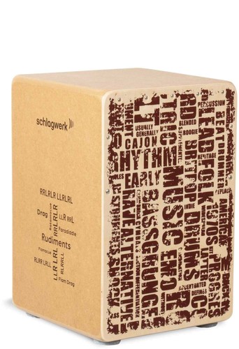 Schlagwerk cajon rudiments - cajon,