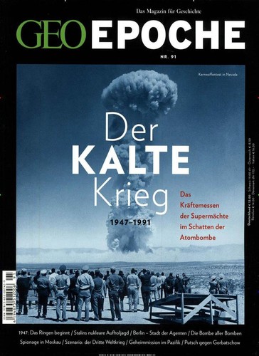 Geo epoche 2018 der kalte - 91/2018.,