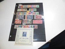 Sammlung SBZ Allgemeine Ausgaben Bezirkshandstempel bis Goetheblock komplett **
