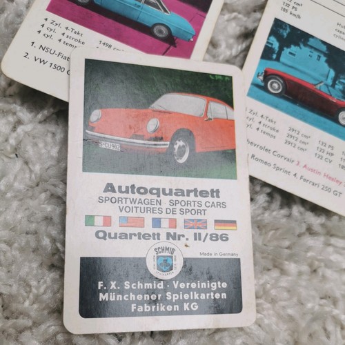 Autoquartett sportwagen ii - sportwagen, nr.