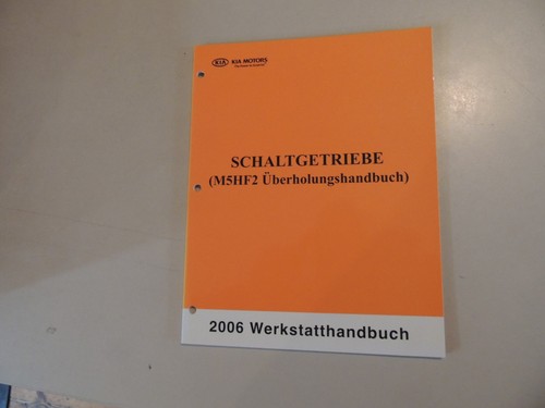 Werkstatthandbuch schalt - werkstatthandbuch,
